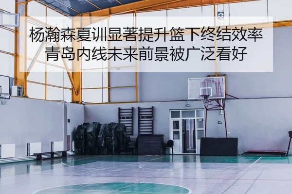 杨瀚森夏训显著提升篮下终结效率 青岛内线未来前景被广泛看好